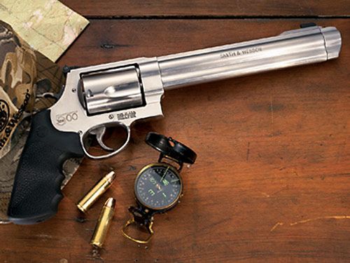 Smith and Wesson Most Powerful Handgun - 500 Cal Magnum Pistol from Smith  and Wesson