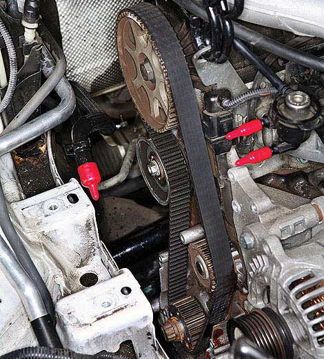 Timing Belt Replacement - Marks on Timing Belt 2008 suzuki forenza brake wiring diagram 