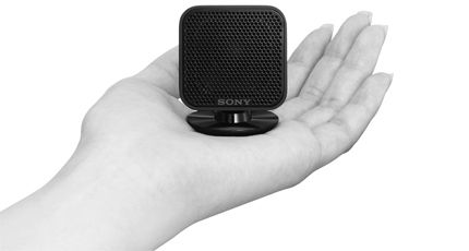 very small speaker