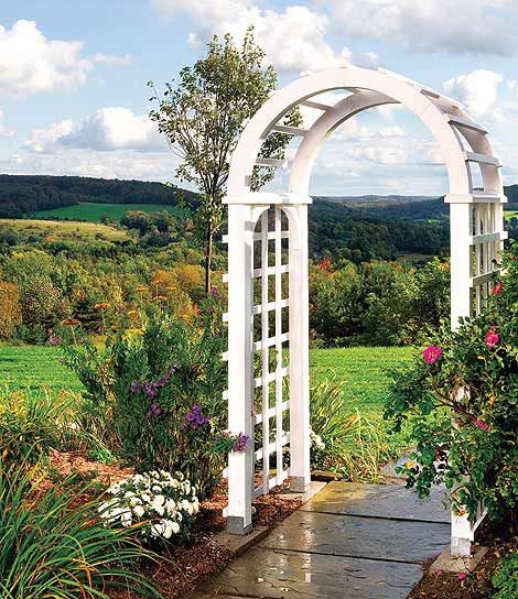 How To Build A Garden Arbor Simple Diy, How To Build A Garden Arbor With Gate