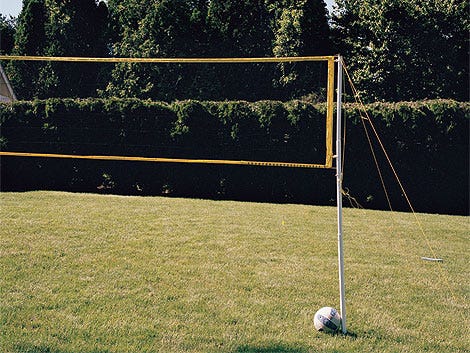 How To Build A Horseshoe Pit Bocce Ball And Volleyball Court