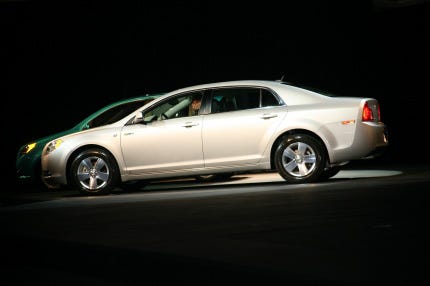 2009 Chevrolet Malibu Hybrid Live From The 2007 L A Auto Show 2009 Chevrolet Malibu Hybrid Live From The 2007 L A Auto Show With Video
