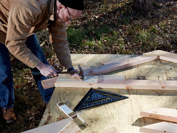 how to build wooden roof trusses with images roof