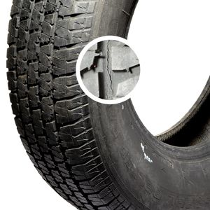 Are sun cracks in tires bad