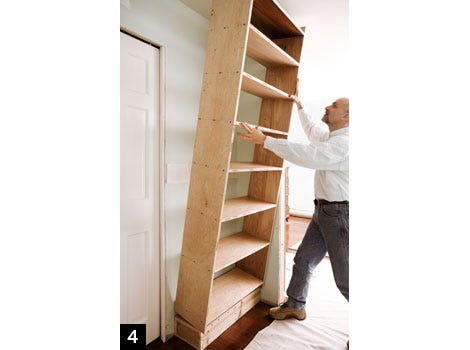 How To Build A Bookcase Step By Woodworking Plans Image
