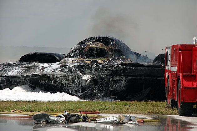 B-2 Stealth Bomber Crash Scene Photos: Exclusive First Look