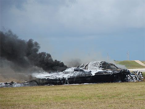 B-2 Stealth Bomber Crash Scene Photos: Exclusive First Look