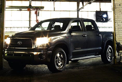 2009 Full Size Pickup Truck Comparison Test Drives Exclusive Fifth Place Toyota Tundra 4x4 Crewmax Sr5
