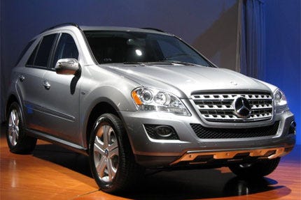 Mercedes Benz Ml450 Hybrid Test Drive With Video 2009 New York Mercedes Benz Ml450 Hybrid Test Drive With Video 2009 New York Auto Show