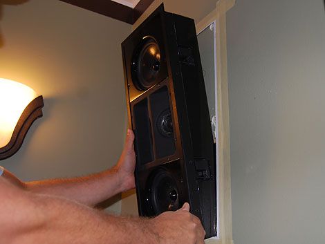 How To Install In Wall Surround Sound, Hang Surround Sound Speakers Without Nails