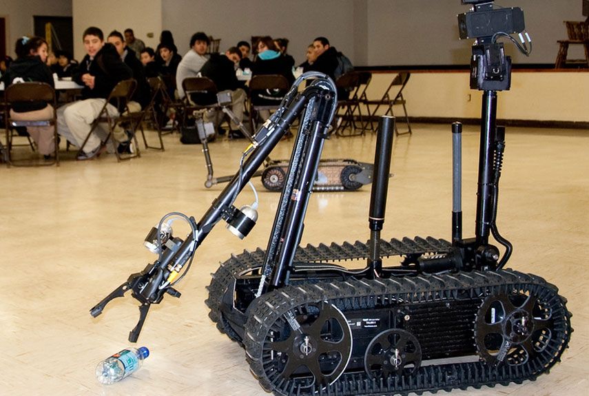 energetically autonomous tactical robot