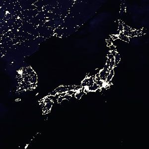 korea at night
