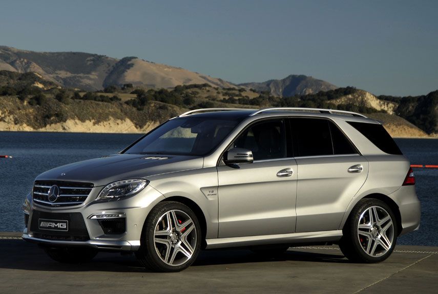 12 Mercedes Benz Ml63 Amg Test Drive