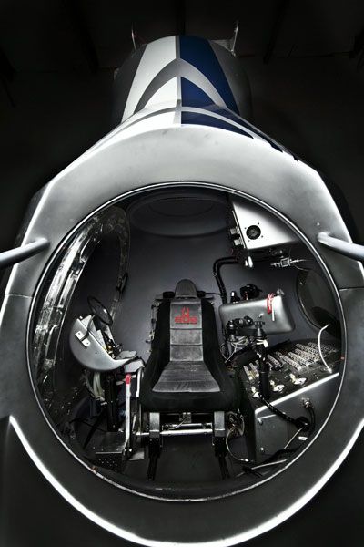 Hop Inside The Red Bull Stratos Space Jump Capsule