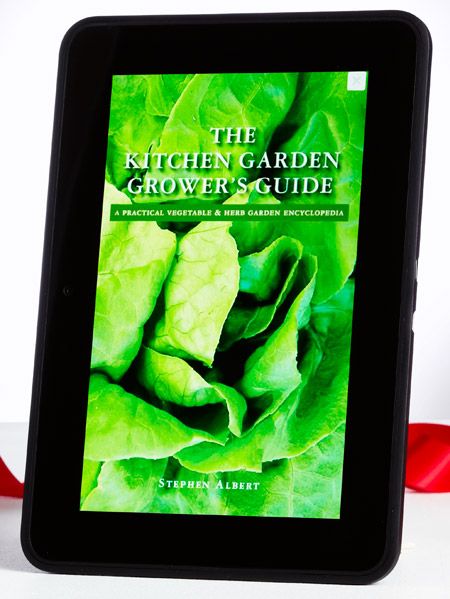 Amazon Kindle Fire HD /// $200 + The Kitchen Garden Grower’s Guide /// $10