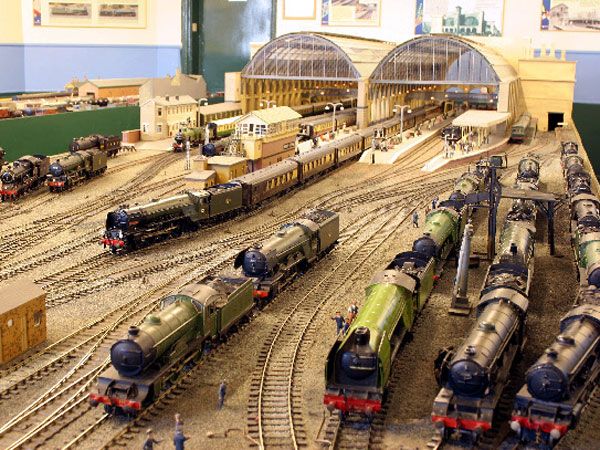 model train scales largest to smallest