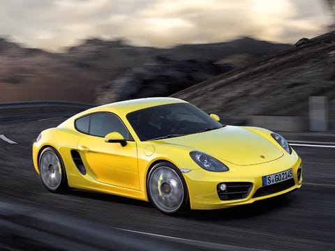 14 Porsche Cayman Test Drive