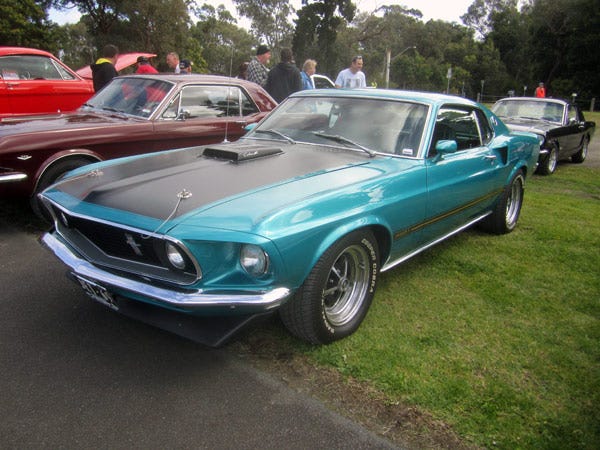 1969–1970 Ford Mustang Mach 1 428 Cobra Jet