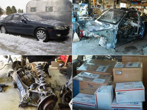 how to part a car out