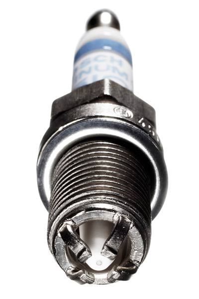 When you buy a platinum spark plug, it is the core that is made from precious metal, not the entire plug.