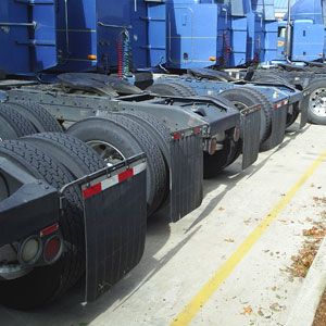 These Mud Flaps Can Help Trucks Slash Fuel Costs