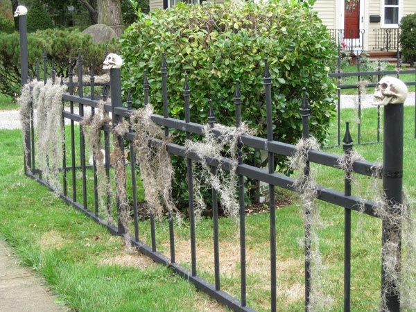 Halloween Cemetery Fence