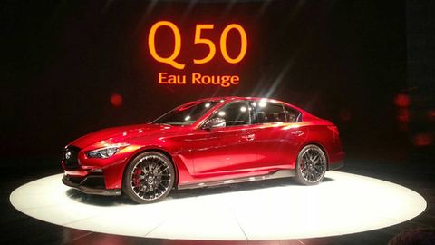 Detroit 2014 Infiniti Q50 Eau Rouge Concept