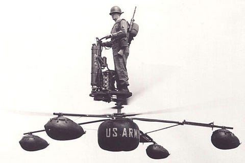 And Because You Just Can: de Lackner HZ-1 Aerocycle image