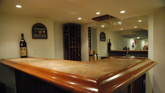 How To Build A Bar In 4 East Steps - Diy Home Bar Plans And Tips
