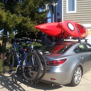 bicycle rack for sedan