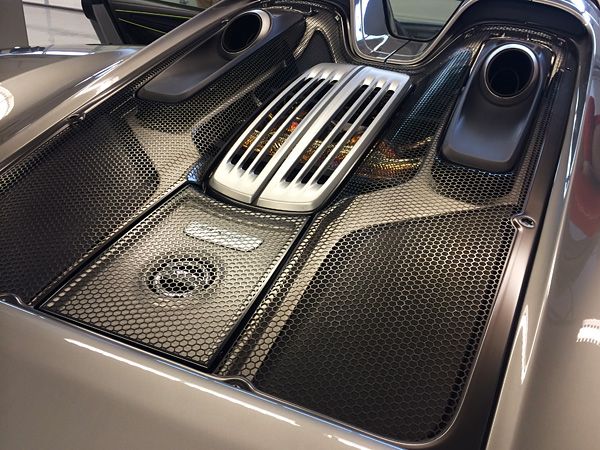 porsche engine cover