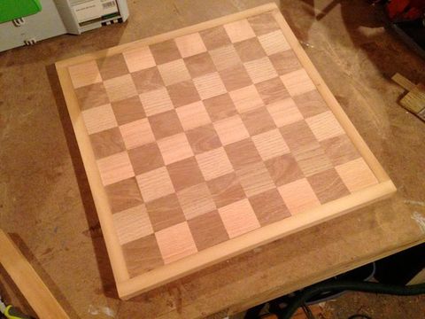 How To Build A Chess And Checkerboard