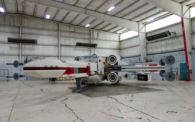 giant lego x wing