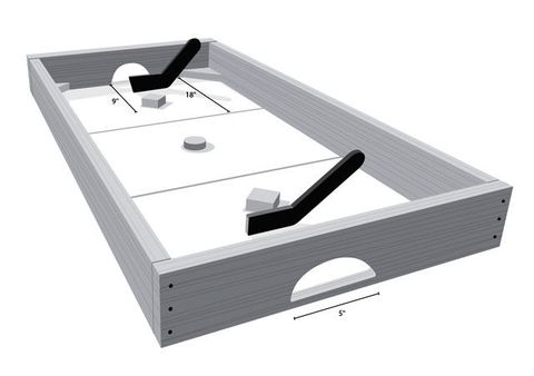 Early Adopter Build This Knock Hockey Table