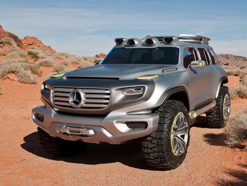 Mercedes Ener G Force Concept Goes Back To The Future