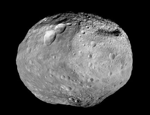 even the asteroid belt has water
