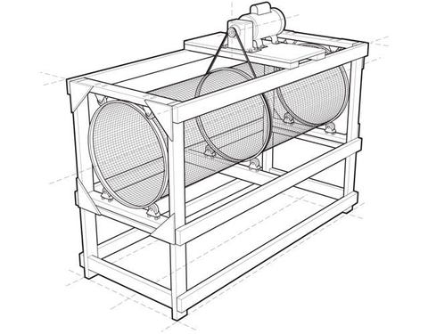 How to Build a Motorized Trommel—And