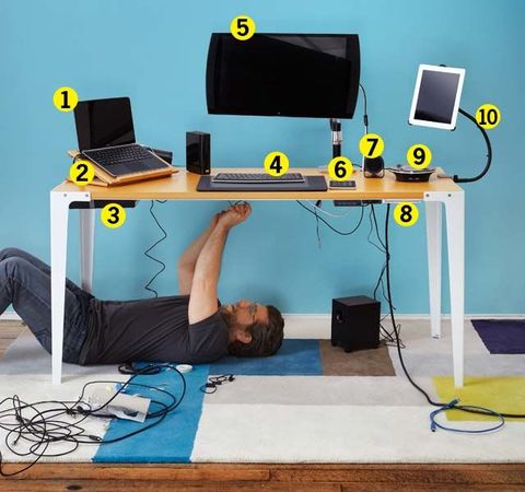 Build The Ultimate Laptop Desk, Swing Arm Laptop Table