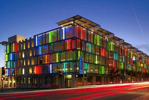 The World S 18 Strangest Parking Garages Garage Design Santa Monica Parking Center