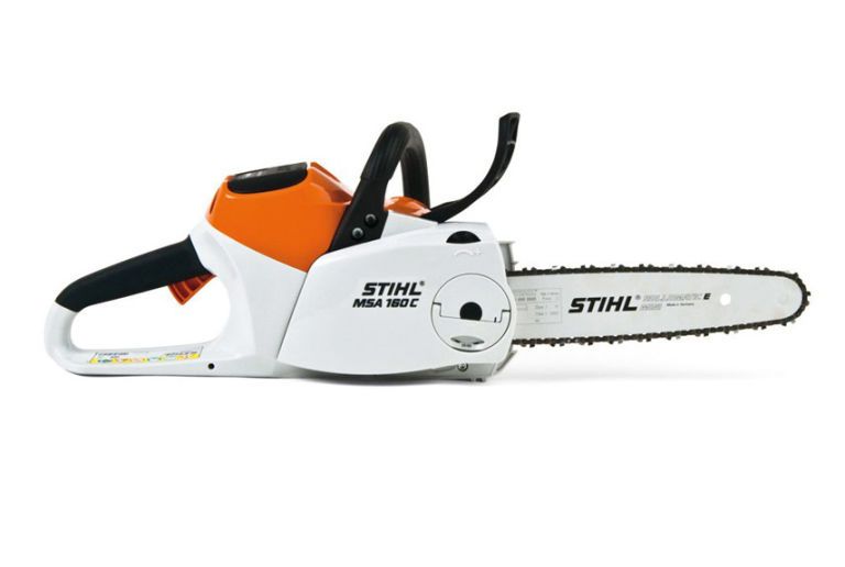 stihl battery powered hand trimmer