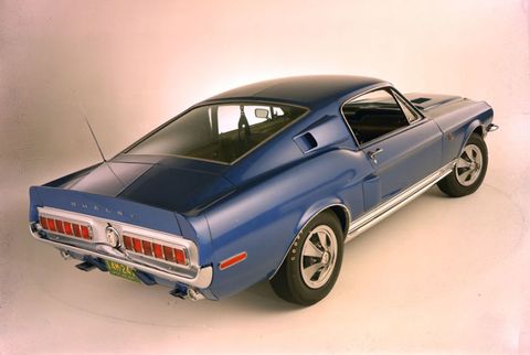 muscle cars americanos, 1968 ford mustang shelby gt500