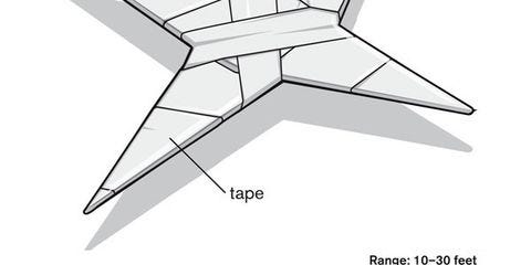 build this cardboard throwing star become a diy ninja