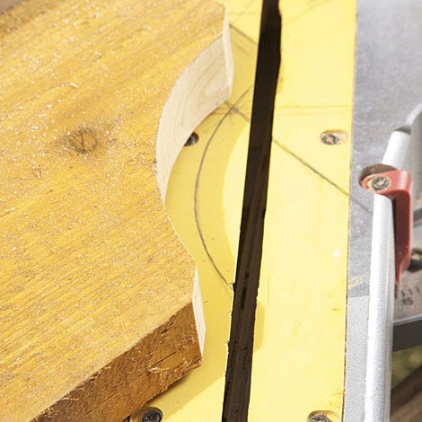 How To Design And Cut Signature Rafter Tails For A Pergola If you're short a miter saw, a simple 45-degree clip off the bottom of each end is elegant and can be done accurately with a circular saw and Speed Square. - How To Design And Cut Signature Rafter Tails For A Pergola