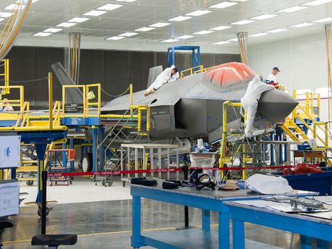 Inside the Plant Where Lockheed Builds the F-35