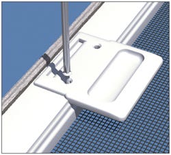 How To Repair A Screen Door Easy Screen Repair Best Screen