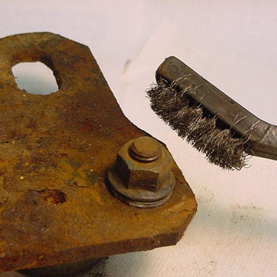 how to remove a rusted bolt