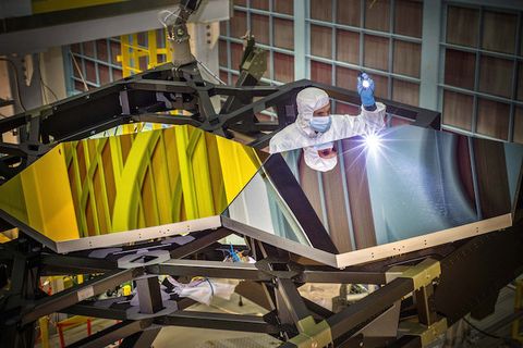 James Webb Space Telescope Mirror