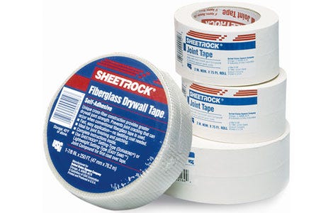 Drywall Made Simple Install And Finish In 13 Easy Steps Paper Tape Is Embedded In Mud While Mesh Just Sticks To The Wall