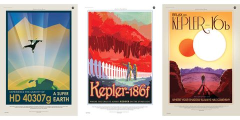 Nasa Made These Gorgeous 1930s Style Travel Posters For