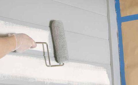 How to Paint Exterior House With Roller 